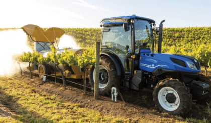 New Holland T4.90V CAB Tractor