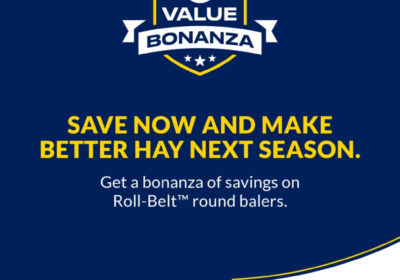 New Holland Roll-Belt™ Round Balers